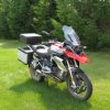 2013 & UP BMW R1200 GS & R1250 GS Slider Rear Rack with Top Box Quick Connect - Image 5
