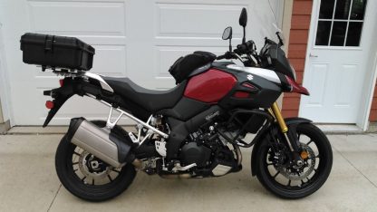 2017 - present Suzuki V-Strom 650  Rear Rack and Top Box Quick Connect