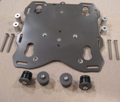 KTM 1290  Super Adventure 2022 to present Slider Rear Rack With Top Box Quick Connect Premium Lock - Image 3