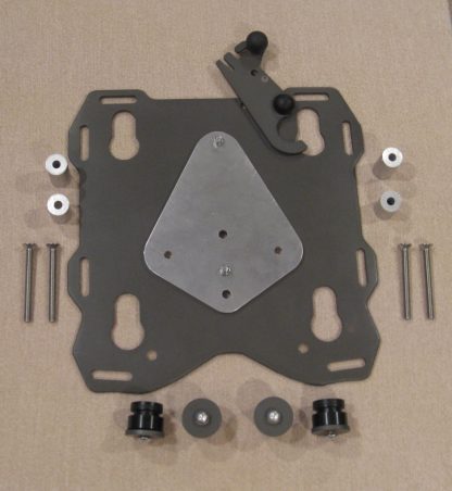 KTM 1290  Super Adventure 2022 to present Slider Rear Rack With Top Box Quick Connect Premium Lock - Image 4