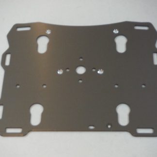 Triumph Tiger 1200 XCA, XCx, XRT, XRX Rear Rack with Top Box Quick Connect - Premium Lock