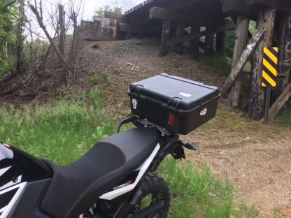 KTM 790/890 Slider Rack with SKB 40 Liter Top Case Combo Kit