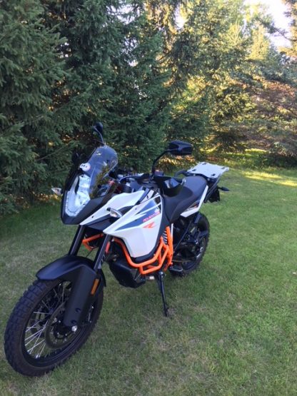 KTM 1090/1190/1290 (Pre 2022) Slider Rack with SKB 20 Liter Top Case Combo Kit - Image 2