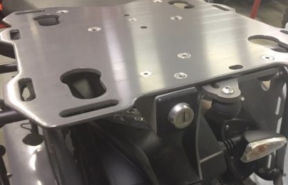 KTM 1290  Super Adventure 2022 to present Slider Rear Rack With Top Box Quick Connect Premium Lock - Image 2