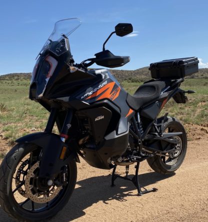 KTM 1290  Super Adventure 2022 to present Slider Rear Rack With Top Box Quick Connect Premium Lock